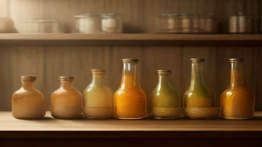 Botol minyak zaitun dara extra Arabian Village saiz 250 ml dan 500 ml di atas kaunter kedai
